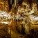 A cave with rock formations